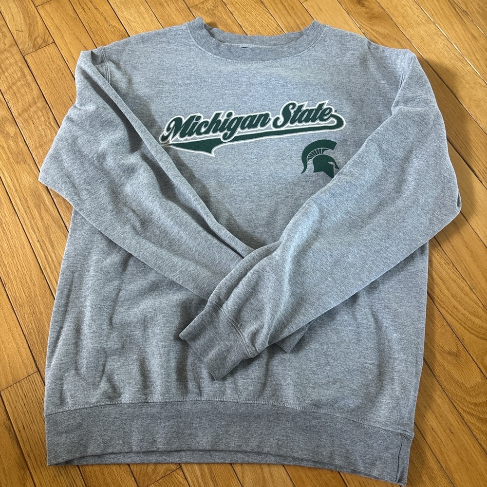Michigan State Gray Sweater